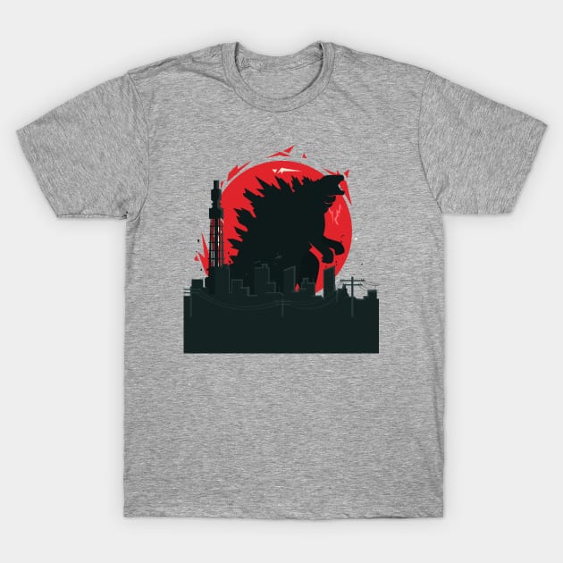 Godzilla T-Shirt by Cika Ciki